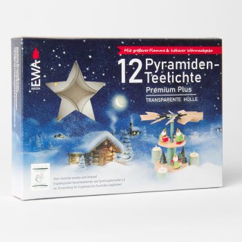 Teelichte - transparente Hülle